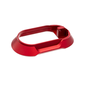 Tyrant CNC TDVP9MWRED Magwell Fits Heckler & Koch VP9/VP40 Red Alum,Magazine Accessories