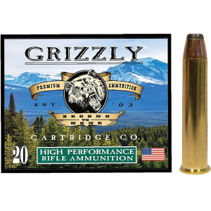 Grizzly Ammo GC45/70+P2 High Performance 45-70+P 300gr Jacketed Hollow Point 20 Per Box/10 Case,Centerfire Rifle Rounds