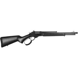 Rossi 953030161TB R95 Triple Black 30-30 Win 5+1 16.50 Black Cerakote Threaded Barrel, Black Cerakote Pic Rail Steel Receiver, Black Splatter Fixed Wood Stock, Rifle