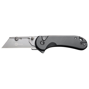 Civivi Knives C23039B-4 Elementum Utility All Purpose Utility Plain 6Cr13 Stainless Blade, Gray Alum Handle, 3 Blades & Pouch,Knives