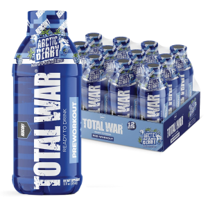 Redcon1 RC1TWRTDAB-12 Total War Ready to Drink Artic Berry 12 Pack,Packaged Food
