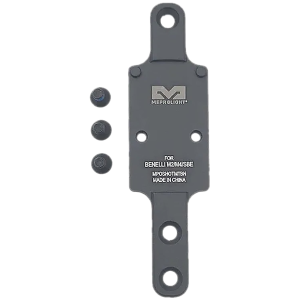 Meprolight USA 901141040 Optics Plate Shotgun Matte Black Alum, Benelli M2/M4/SBE RMR Footprint,Bases