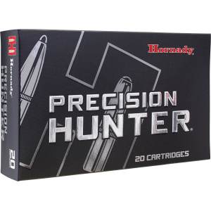 Hornady 81422 Precision Hunter 25Creedmoor 128gr 20 Per Box/10 Case,Centerfire Rifle Rounds