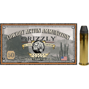 Grizzly Ammo GC357M8 357Mag 158gr Round Nose Flat Point 50 Per Box/10 Case,Centerfire Handgun Rounds