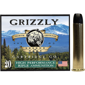 Grizzly Ammo GC45/701 45-70Gov 405gr Round Nose Flat Point 20 Per Box/10 Case,Centerfire Rifle Rounds