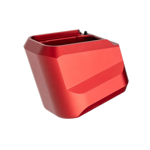 Tyrant CNC TDVP9MAGEXRED Magazine Extension Fits H&K VP9/VP40/VP30 5rd Red Alum,Magazine Accessories