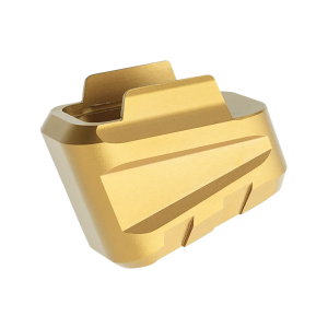 Tyrant CNC TDP320MAGEXGOLD Magazine Extension Fits Sig P320 5rd Gold Alum,Magazine Accessories