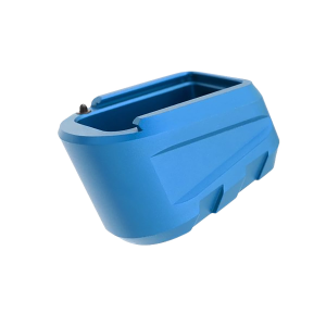 Tyrant CNC TDP365MAGEXBLUE Magazine Extension 9mm Fits Sig P365 X Macro 3rd Blue Alum,Magazine Accessories