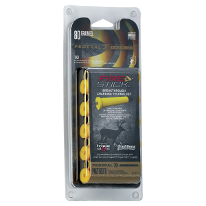 Federal PMZFS80T8 Premium Fire Stick Muzzleloader 50Cal 80gr 10 Per Box/10 Case *For Traditions Nitro Only,Powders