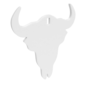 Birchwood Casey BC-47719 Centerfire Silhouette Skull 3/8 AR500 Steel Target,Metal Targets