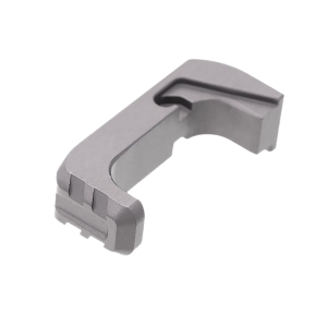 Tyrant CNC TD43X48EG Extended Magazine Release Glock 43x/48 Grey Alum,Magazine Releases