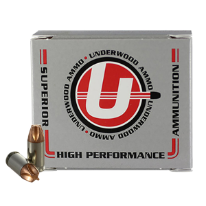 Underwood Ammo 639 Xtreme Defense 380ACP+P 68gr Solid Monolithic 20 Per Box/10 Case,Centerfire Handgun Rounds