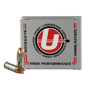 Underwood Ammo 815 Xtreme Defense 9mmLuger 90gr Solid Monolithic 20 Per Box/10 Case,Centerfire Handgun Rounds