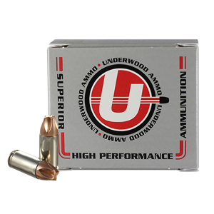 Underwood Ammo 816 Xtreme Defense 9mmLuger+P 90gr Solid Monolithic 20 Per Box/10 Case,Centerfire Handgun Rounds