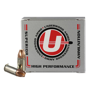 Underwood Ammo 817 Xtreme Defense 9mmLuger+P+ 90gr Solid Monolithic 20 Per Box/10 Case,Centerfire Handgun Rounds