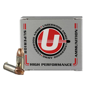 Underwood Ammo 864 Xtreme Defense 9mmLuger+P 68gr Solid Monolithic 20 Per Box/10 Case,Centerfire Handgun Rounds
