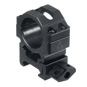 Leapers MTRSX8S Pic Riser Matte Black Anod Alum Pic Mount,Bases