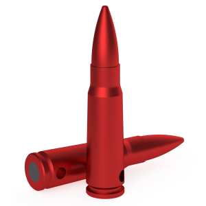 Birchwood Casey BC-DCTR-762 Duracap Training Rounds 7.62X39 Alum 4PK,Dummy Rounds