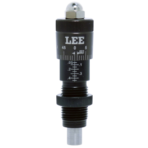 Lee Precision 92140 Micrometer Factory Crimp Adapter Black/Clear 38 Special Pistol Firearm,Other Reloading Accessories