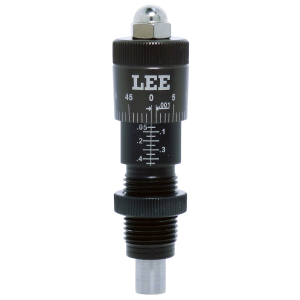 Lee Precision 92162 Micrometer Factory Crimp Adapter Black/Clear 44/45 Cal Pistol Firearm,Other Reloading Accessories