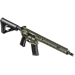 Radian Weapons R0853 Model 1 Pistol 6mm ARC 20+1 14.50 Radian OD Green Match Grade Threaded Barrel, OD Green Cerakote Aluminum Receiver w/Pic Rail, Black Carbon Fiber SBA3 Brace, Black Magpul Grip, Ambi, Tactical Pistol
