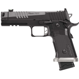 Sig Sauer 211F9GTO P211 GTO Full Size 9mm Luger 23+1 4.40 Black Bull BBL w/MACH3D Compensator, Black Nitron Stainless Optic Ready/Serr Slide, Black Nitron Stainless Frame w/Pic Rail, G10 Grip Panels Grip,Pistol