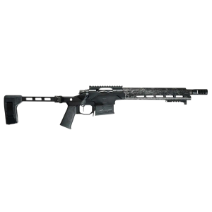 Christensen Arms 8011105000 MPP 308 Win 12.50 Carbon Fiber Threaded BBL, Black Anod Rcvr w/Pic Rail, M-LOK Handguard, Black SB Tactical Folding Stabilizing Brace, AR Style Grip,Rifle - Christensen Arms