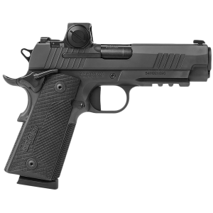 Sig Sauer 1911XCA45BXR3RXX 1911 XSeries Carry Frame 45 ACP 8+1 4.25 Black DLC Carbon Steel Barrel & Optic Ready/Serrated Stainless Steel Slide, Black DLC Stainless Steel Frame w/Pic Rail, Black G10 Grip, Includes Sig ROMEO-X Red Dot, Pistol
