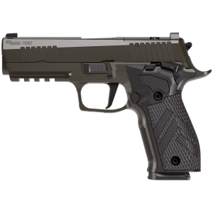 Sig Sauer 226X9LEGIONSAO10 P226X Legion Full Size Frame 9mm Luger 10+1 4.40 Black Match Grade Bull BBL, Legion Gray Cerakote Stainless Optic Ready/Serr Slide, Legion Gray Cerakote Alum Frame w/Pic Rail, Hogue G10 Grip, SAO,Pistol