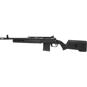 Savage 58183 110 Scout Full Size 6mm ARC 10+1 16.50 Matte Black Threaded Barrel, Pic Rail Carbon Steel Receiver, Black Magpul Hunter Synthetic Stock Left Hand, Rifle