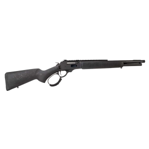 Rossi 950454161TB R95 Trapper 454 Casull 7+1 16.50 Black Oxide Threaded Barrel, Black Oxide Pic Rail Alloy Steel Receiver, Fixed Black Poly Stock, Rifle