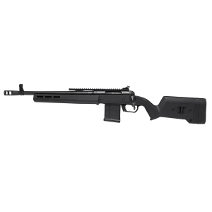 Savage 58179 110 Scout Full Size 5.56 NATO 10+1 16.50 Matte Black Threaded Barrel, Pic Rail Carbon Steel Receiver, Black Magpul Hunter Synthetic Stock Left Hand, Rifle