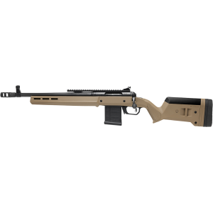 Savage 58199 110 Scout Full Size 6mm ARC 10+1 16.50 Flat Dark Earth Threaded Barrel, Pic Rail Carbon Steel Receiver, Magpul Hunter Synthetic Stock Left Hand, Rifle