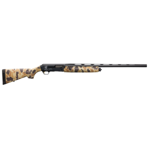 Browning 011431204 Silver Field 12 Gauge 28 in 3.5 in 4+1, Alloy Receiver With Black/Charcoal Bi-Tone Finish, Vintage Tan Camo Synthetic Stock With Textured Gripping Surface, Shotgun
