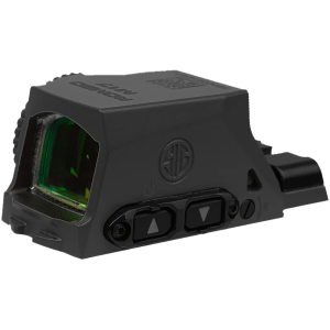 Sig Sauer Electro-Optics SORM1710 Romeo-M17 Enclosed Black 1 x 24 mm 2 MOA Red Dot/32 MOA Circle Multi Reticle