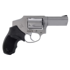 Taurus 2-650139 650 Small 357 Mag 38/Special +P 5 Shot 3 Stainless Steel Barrel, Cylinder & Frame, Black Rubber Grip, Transfer Bar Safety, Concealed Hammer, Revolver