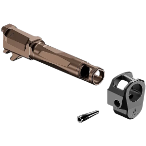 Radian Weapons R0841 Ramjet & Afterburner Combo 9mm Luger Fits Sig Sauer P365, 3.70 Bronze Stainless Steel, Handgun Barrel
