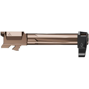 Radian Weapons R0845 Ramjet & Afterburner Combo 9mm Luger Compatible w/Glock 48, Bronze Stainless Steel, Handgun Barrel