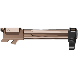 Radian Weapons R0860 Ramjet & Afterburner Combo 9mm Luger Compatible w/Glock 43X, Bronze Stainless Steel, Handgun Barrel