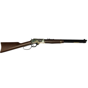 Henry H009BGL Side Gate Full Size 30-30 Win 5+1 20 Blued Steel Barrel, Polished Brass Receiver, Fixed American Walnut Stock, Rifle