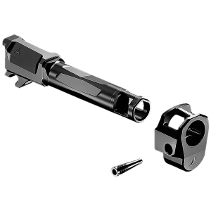 Radian Weapons R0840 Ramjet & Afterburner Combo 9mm Luger Fits Sig Sauer P365, 3.70 Black Stainless Steel, Handgun Barrel