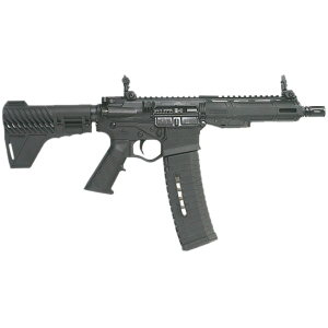 ATI ATIGAX5567ML60 Alpha Maxx 5.56x45mm 60+1 7.50 Black Threaded Barrel, Poly M-LOK Handguard, Black Poly Stock, Tactical Pistol