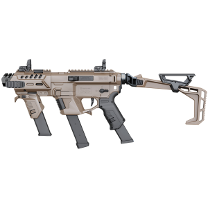 Recover Tactical PIXPMGFST02 P-IX+MG PG9 SR20 Metal Front Guard Fold Stock Tan, Stock
