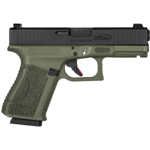 TriStar 85776 Apoc 9mm Luger 15+1 4.02 Black Steel Barrel, Black Cerakote Serrated Steel Slide, Multicam Cerakote Poly Frame w/Acc Rail, Textured Grip, Pistol