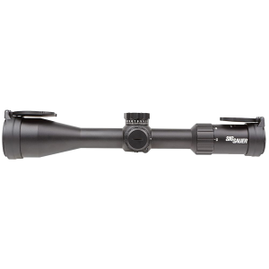 Sig Sauer Electro-Optics SOW42004 Whiskey4 Black 2.5-10x 42mm 30mm Tube Illuminated Hellfire Quadplex Reticle, Rifle Scope