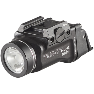 Streamlight 69503 TLR-7 HL-X SUB USB Black 6000 Series Aluminum Glock 43x/48 1000 Lumens
