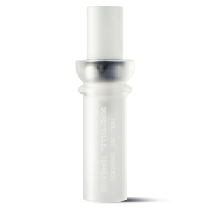 Rolling Thunder Game Call DC212CF Two Stroke Double Reed Cutdown Attracts Ducks Frost Acrylic