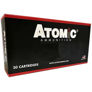 Atomic Ammunition 04935 Pistol Subsonic 45Colt 300gr Lead Hollow Point 20 Per Box/10 Case