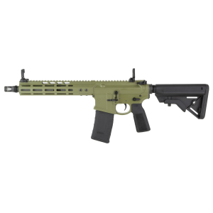 Noveske Gen 4, Semi-auto, SBR, 300 Blackout, 10.5 in, Bazooka Green, Magpul MOE-K2, 30 Rounds, MLOK, 7075 Aluminum, Collapsible Stock, Dead Air Flash Hider 02000731-BG