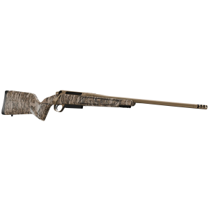 Christensen 8011501700 Evoke Full Size 308 Win 4+1 20 Flat Dark Earth Cerakote #4 Contour Threaded Barrel, Mossy Oak Bottomland Fixed Hybrid Hunter w/Pic Rail Synthetic Stock, Rifle